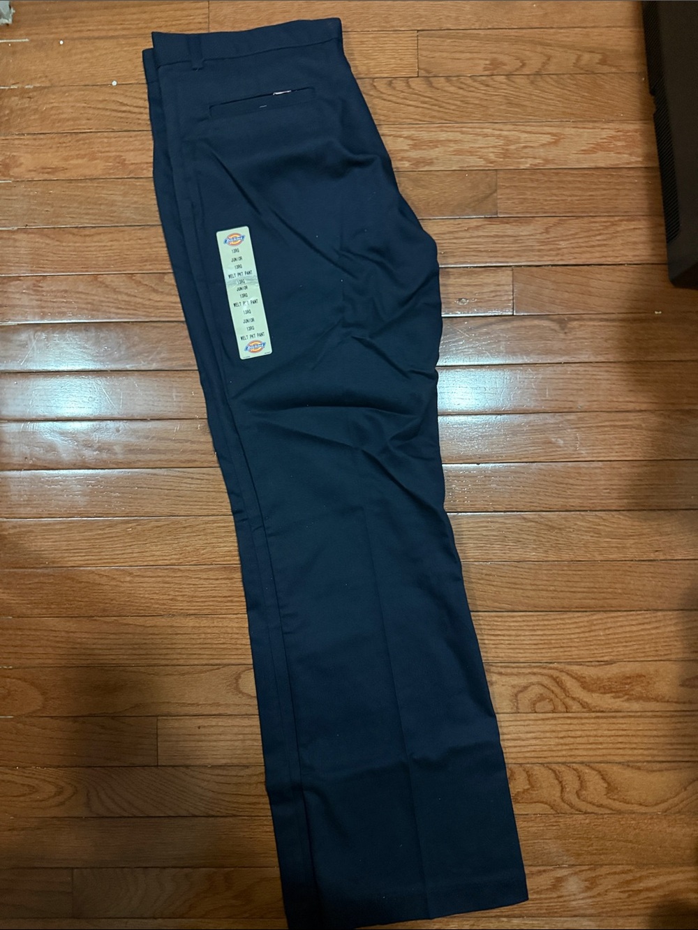 Men's Navy Straight-Leg Work Pants by Dickies
